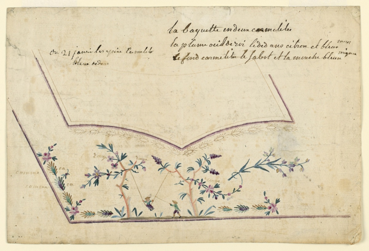 Design for the Embroidery of a Man's Waistcoat