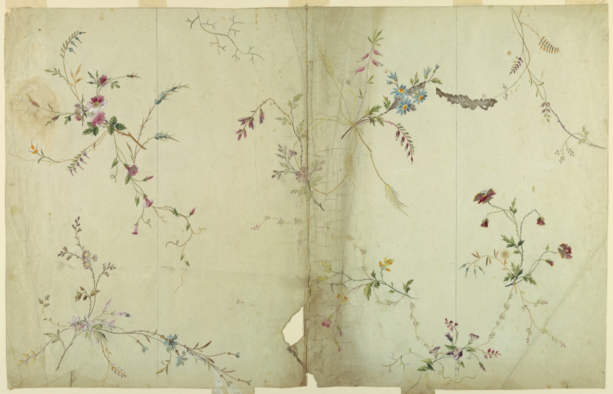 Design for a Silk Brocade