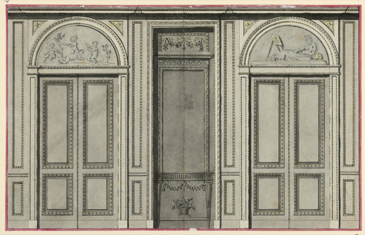 Design for a salon wall