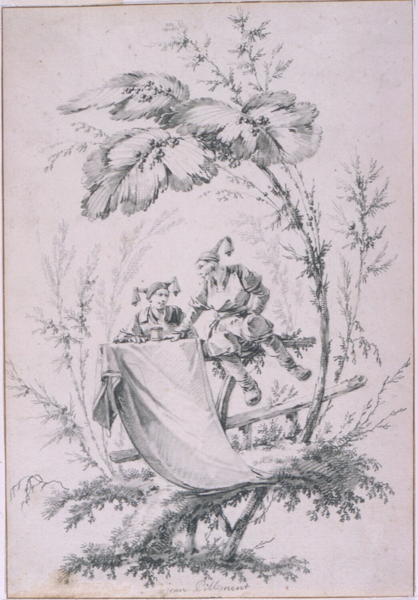 Design for Title Page, Cahier des Parasols Chinois — Jean-Baptiste Pillement, French, 1728–1808