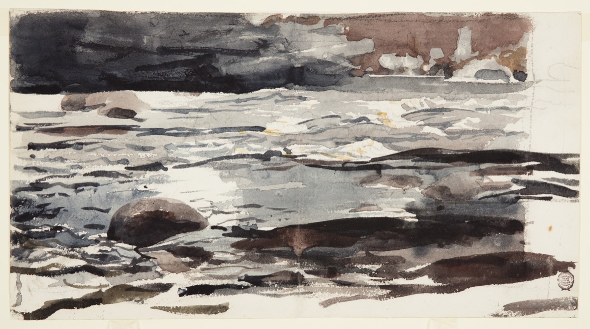 Woodland Stream — Winslow Homer, American, 1836–1910