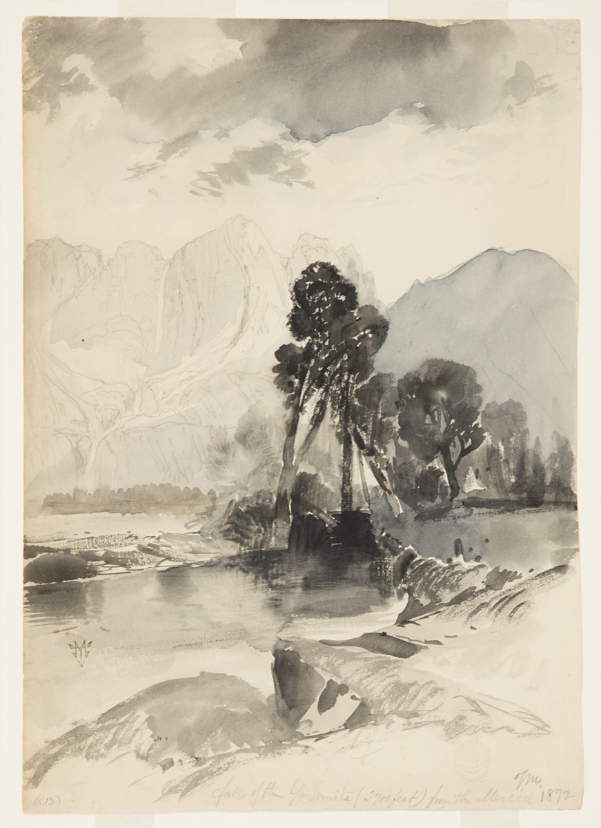 Falls of Yosemite — Thomas Moran, American, b. Britain, 1837–1926