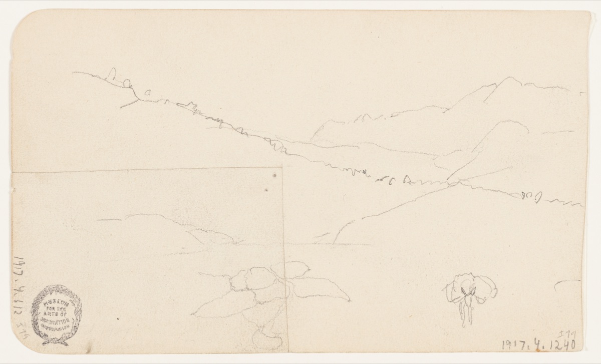 Rugged Mountains and Family, Mexico — Frederic Edwin Church, American, 1826–1900