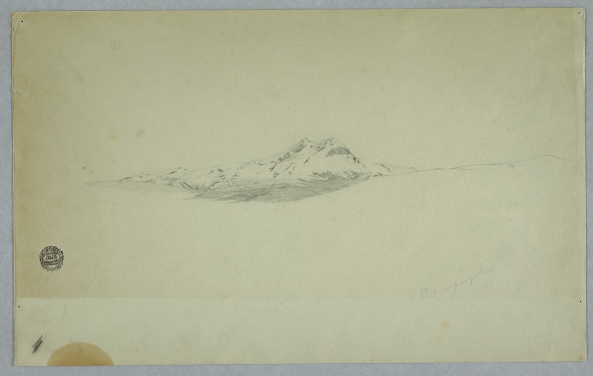 South American Volcano — Frederic Edwin Church, American, 1826–1900