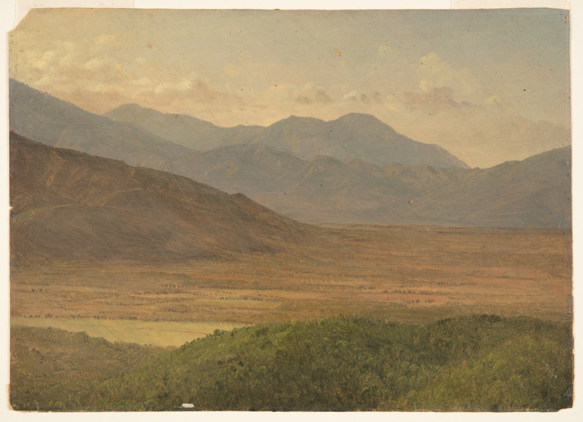 Mountain Valley, Jamaica — Frederic Edwin Church, American, 1826–1900