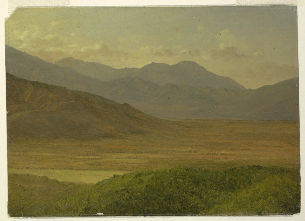 Mountain Valley, Jamaica — Frederic Edwin Church, American, 1826–1900