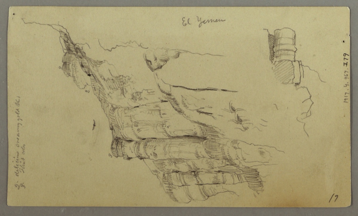 Overlooking El Arabah, Part One — Frederic Edwin Church, American, 1826–1900