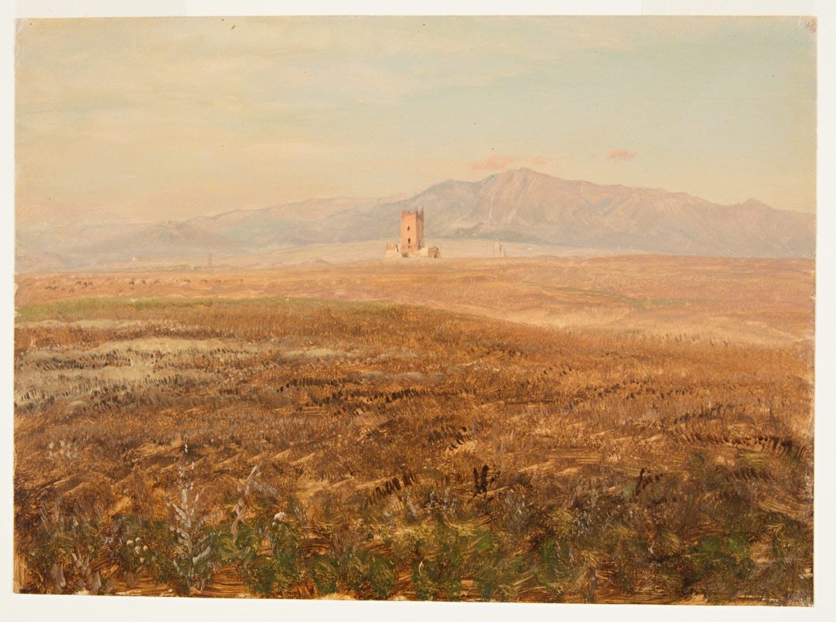 Ruined Tower, Syria — Frederic Edwin Church, American, 1826–1900