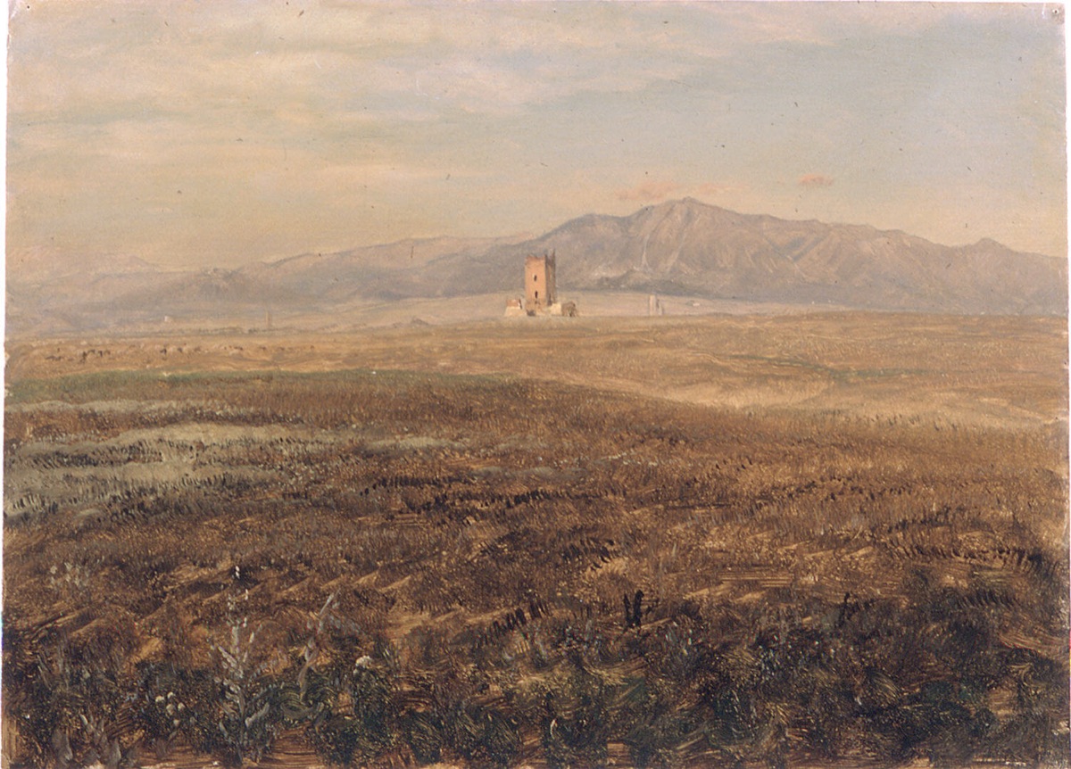 Ruined Tower, Syria — Frederic Edwin Church, American, 1826–1900