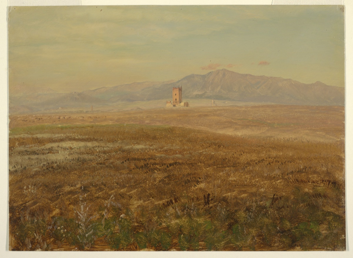 Ruined Tower, Syria — Frederic Edwin Church, American, 1826–1900