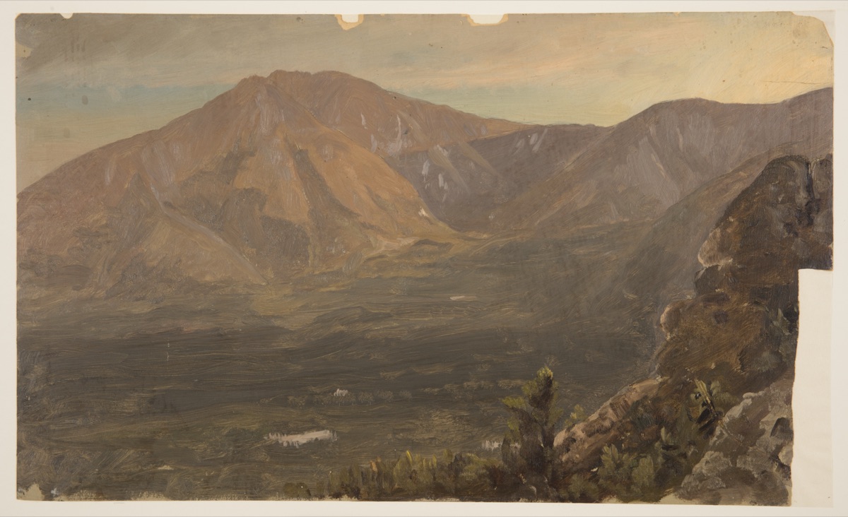 Mt. Katahdin from South Turner Mountain, Maine — Frederic Edwin Church, American, 1826–1900