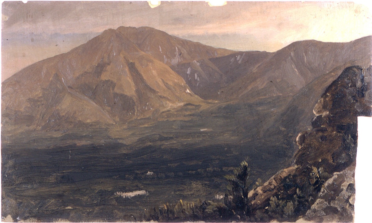 Mt. Katahdin from South Turner Mountain, Maine — Frederic Edwin Church, American, 1826–1900