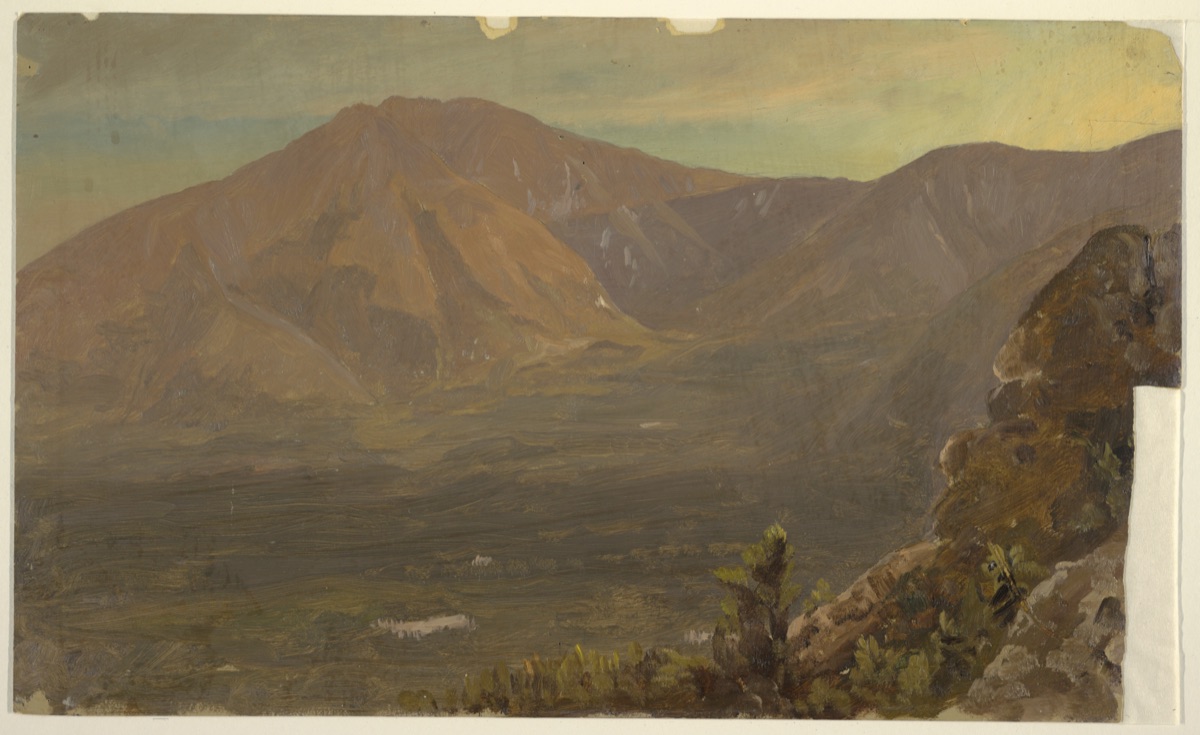 Mt. Katahdin from South Turner Mountain, Maine — Frederic Edwin Church, American, 1826–1900