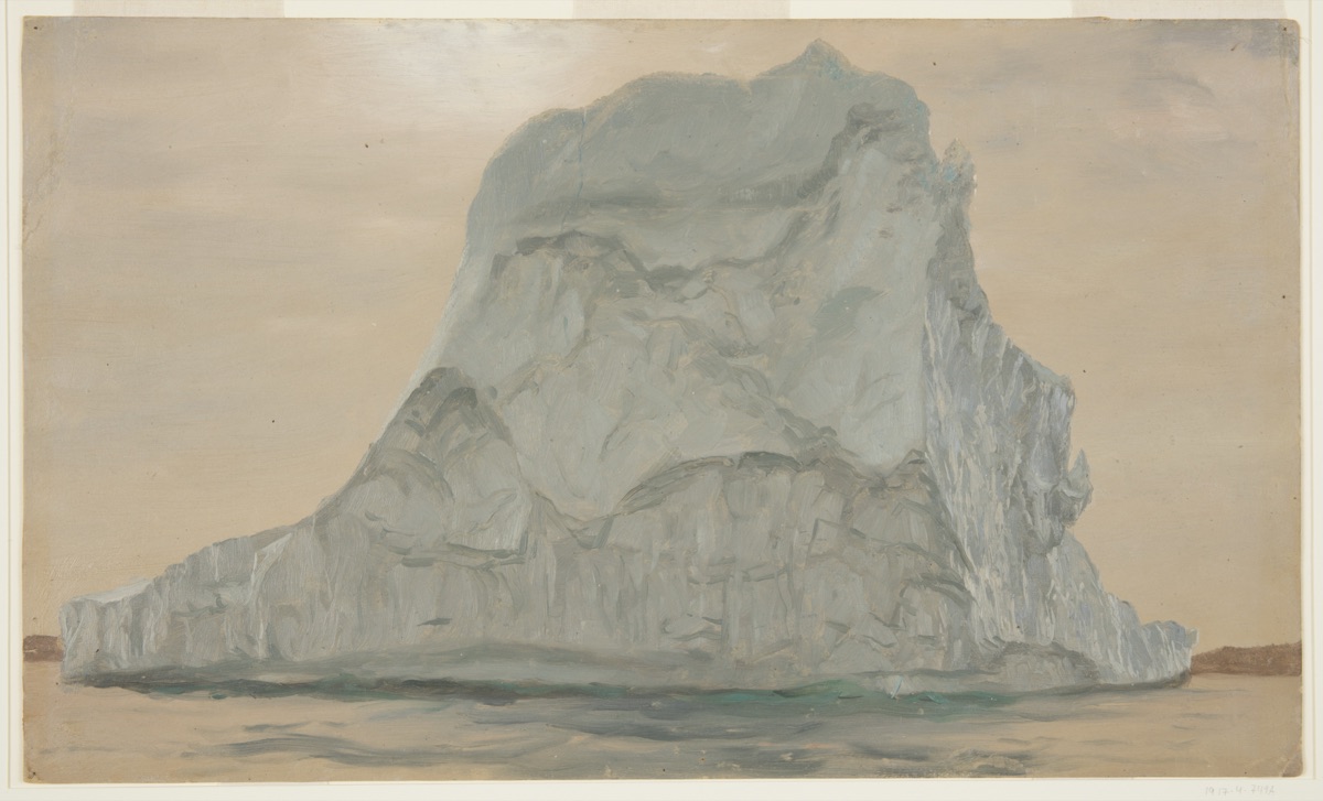 Gray Iceberg, Canada — Frederic Edwin Church, American, 1826–1900