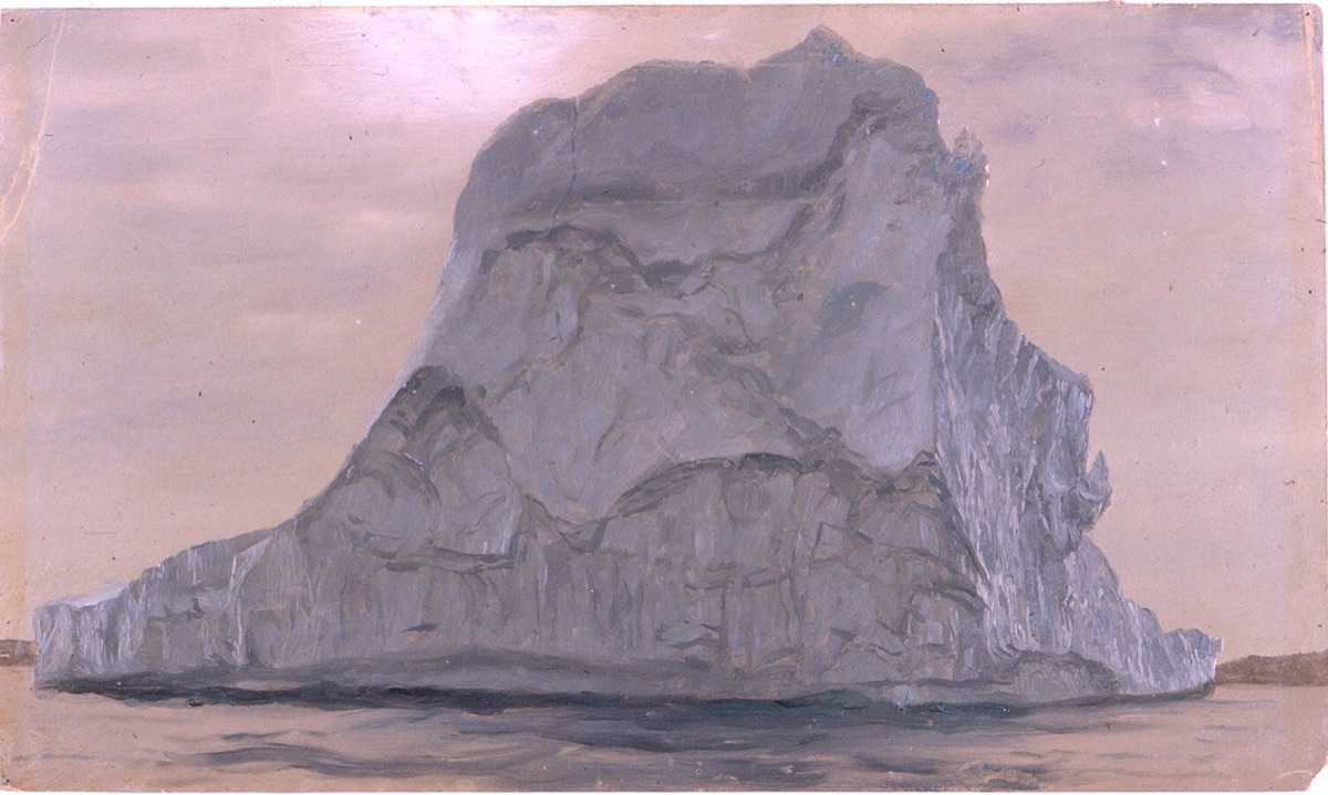 Gray Iceberg, Canada — Frederic Edwin Church, American, 1826–1900