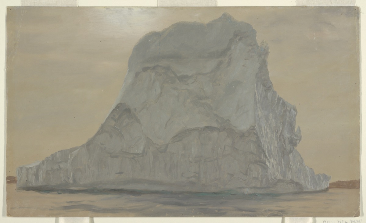 Gray Iceberg, Canada — Frederic Edwin Church, American, 1826–1900