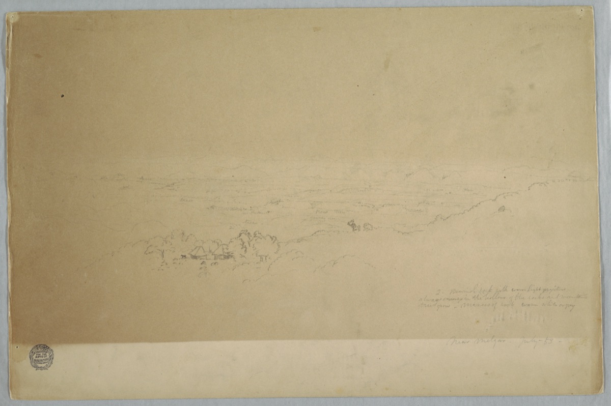 Landscape Near Melgar, Colombia — Frederic Edwin Church, American, 1826–1900