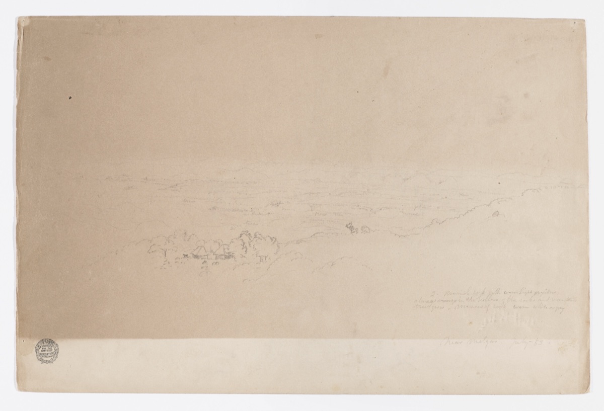 Landscape Near Melgar, Colombia — Frederic Edwin Church, American, 1826–1900