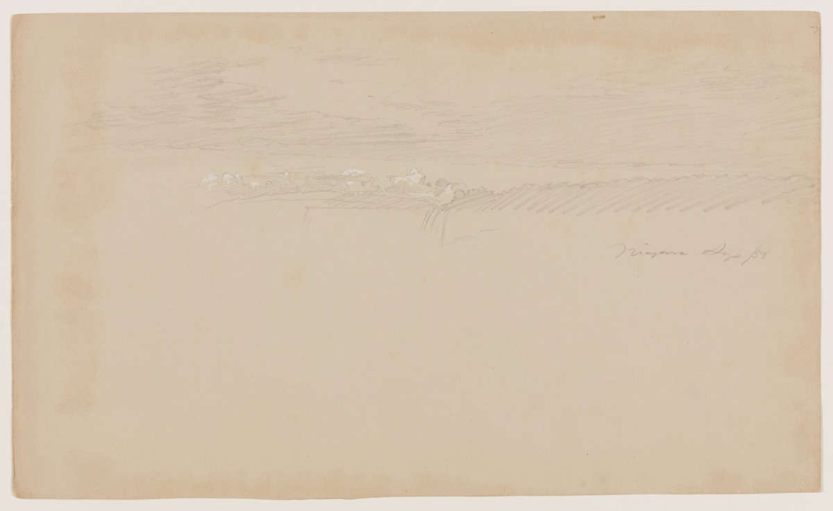 Clouds over Niagara Falls, New York — Frederic Edwin Church, American, 1826–1900