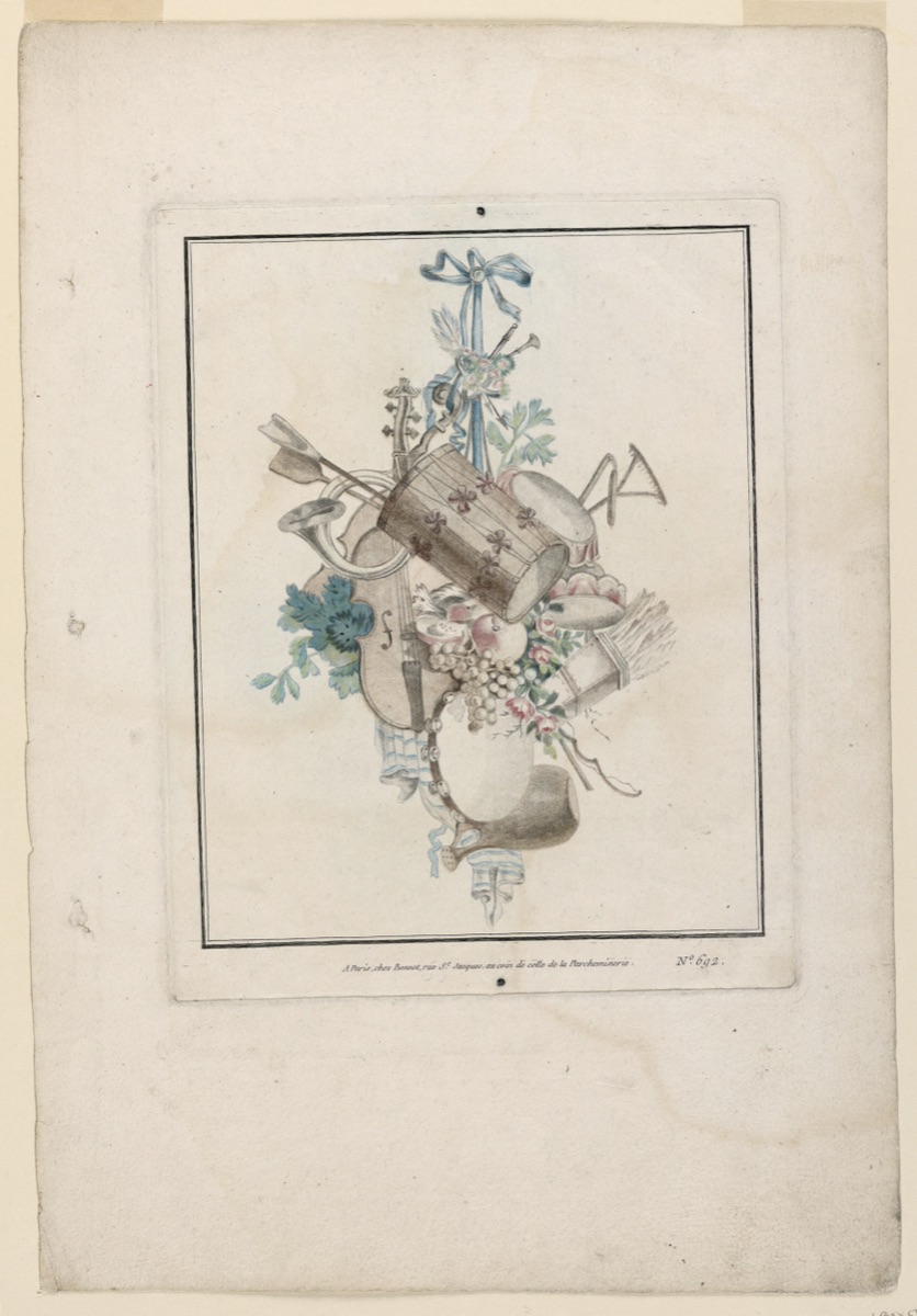 Trophies — Louis-Marin Bonnet, French, 1736 - 1793