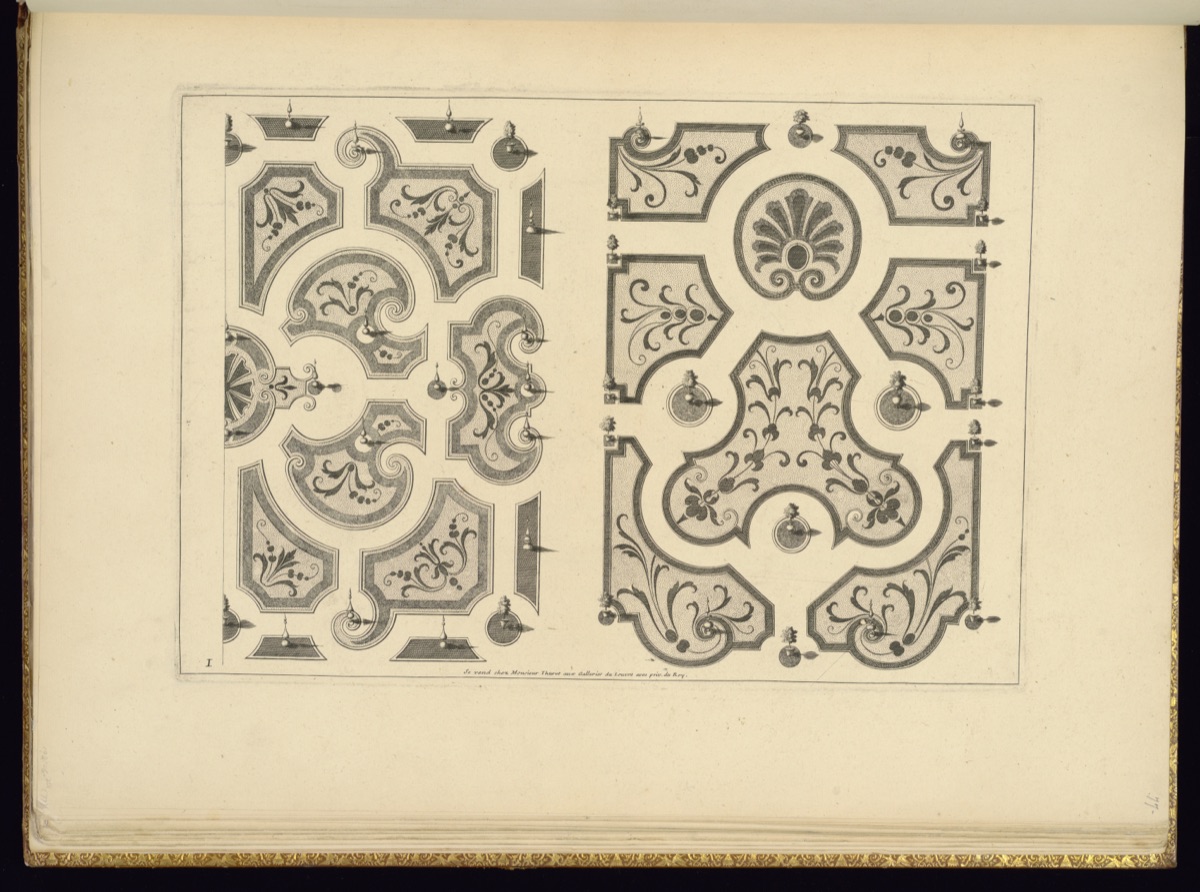 Garden Designs — Jean Berain, the elder, French, 1640-1711; Jacques Thuret, French, 1669–1738