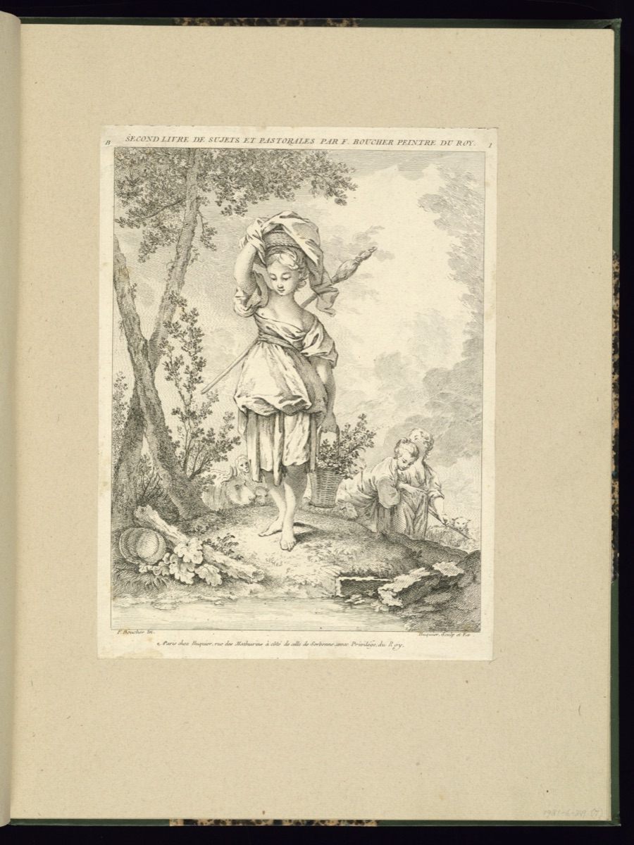 Title Page — François Boucher, French, 1703–1770; Gabriel Huquier, French, 1695–1772; Gabriel Huquier, French, 1695–1772