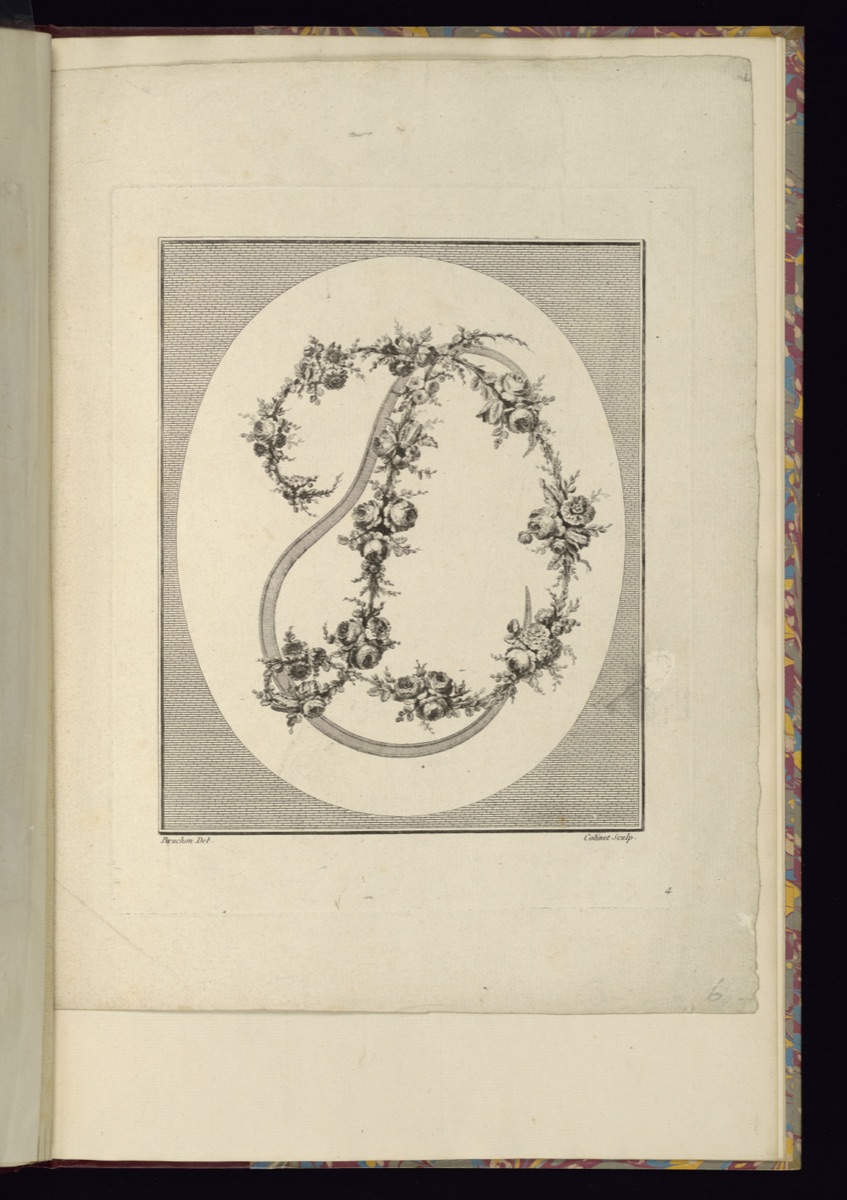 Design for the Letters D and E — N. Bruchon, French, active 18th century; A. Colinet, French, active 18th century; Jacques-François Chéreau, French, 1742–1794