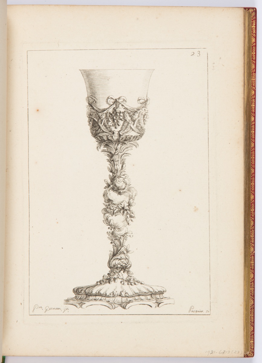 Calice — Pierre Germain, French, 1703 - 1783; Jacques Jean Pasquier, French, 1718–1785; Pierre Germain, French, 1703 - 1783