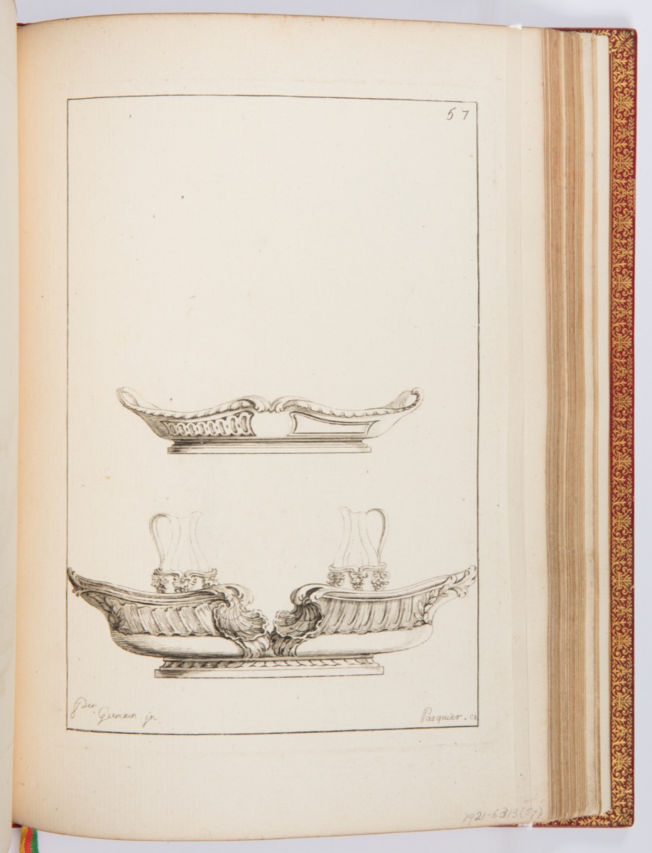 Cuvettes à huile — Pierre Germain, French, 1703 - 1783; Jacques Jean Pasquier, French, 1718–1785; Pierre Germain, French, 1703 - 1783