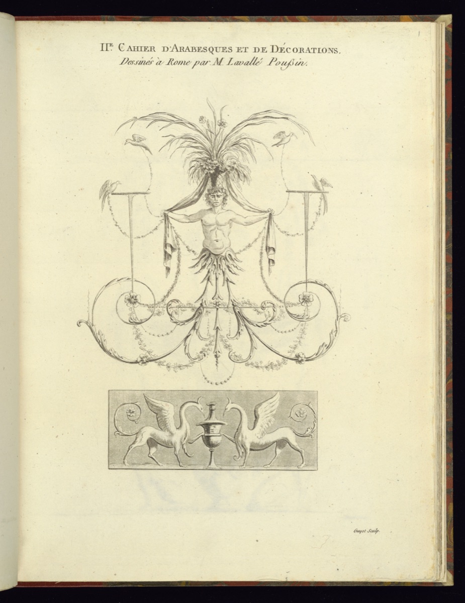 Title Page — Etienne de Lavallée, French, 1735 – 1802; Laurent Guyot, French, 1756 - 1808