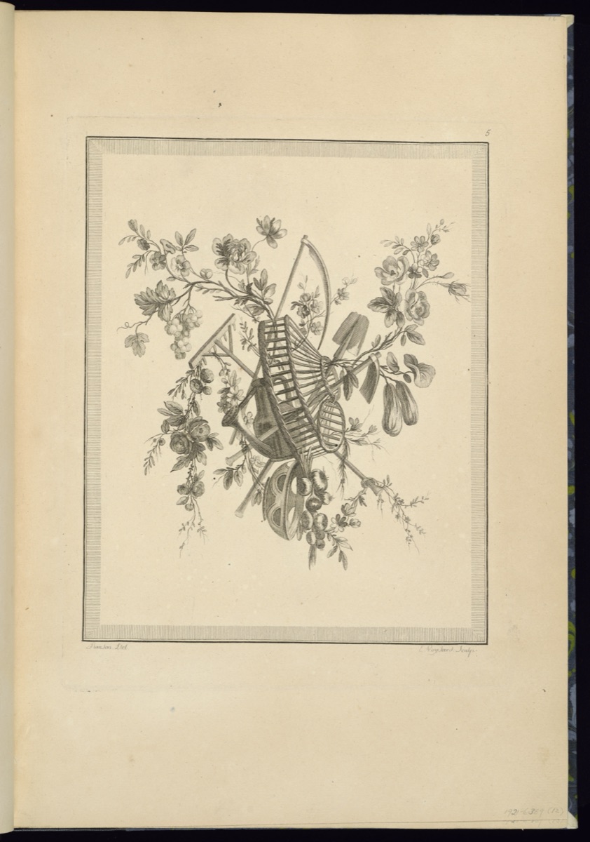 Trophy Design — Pierre Ranson, French, 1736–1786; Etienne Claude Voysard, French, 1746 - 1812; Esnauts et Rapilly, French, active 1766 – 1804