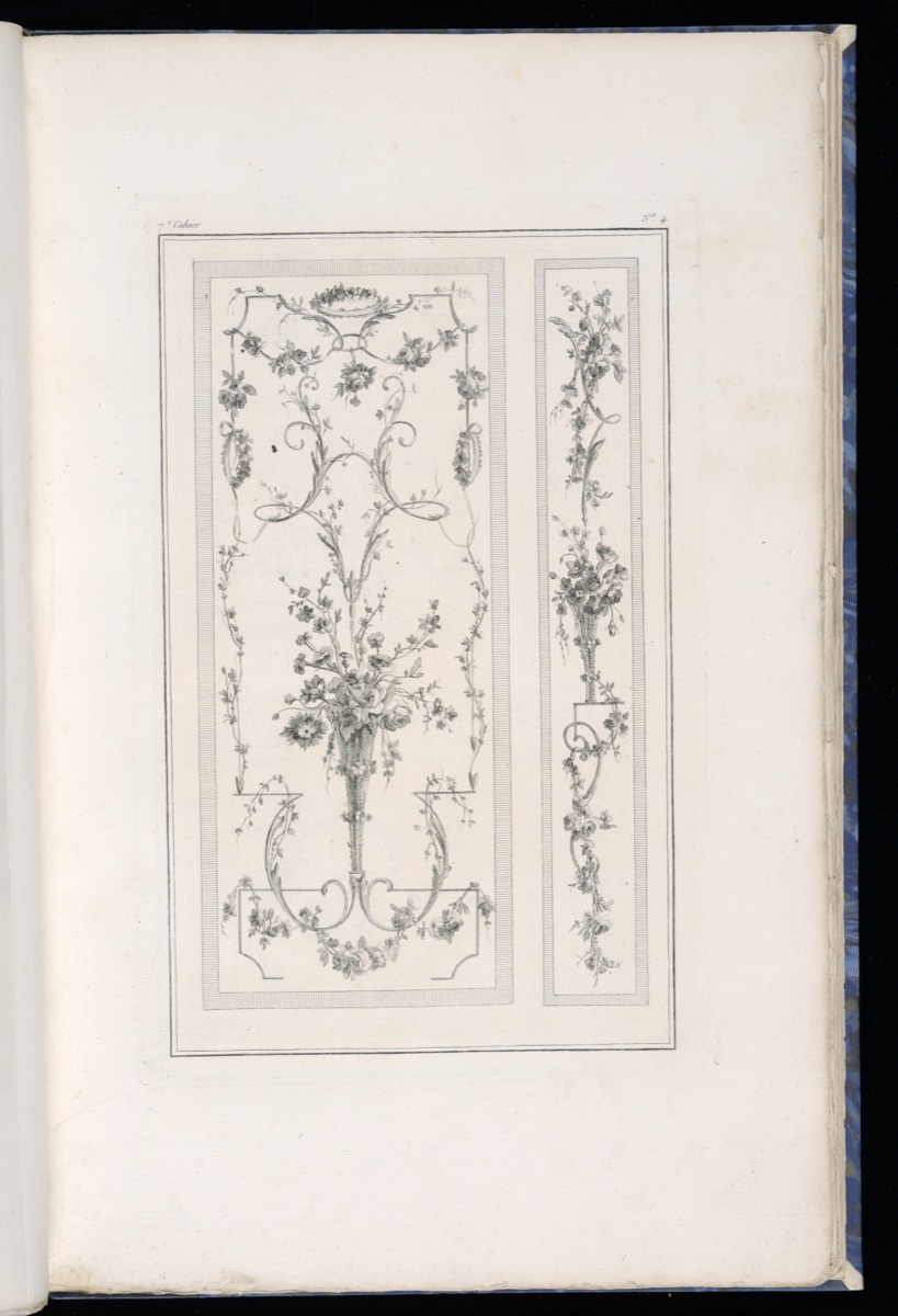 Decorative Panel Designs — Pierre Ranson, French, 1736–1786; Jacques Juillet, French, 1739- after 1784; Émilie-Louise Avaulez, French, active 1777 – 1779