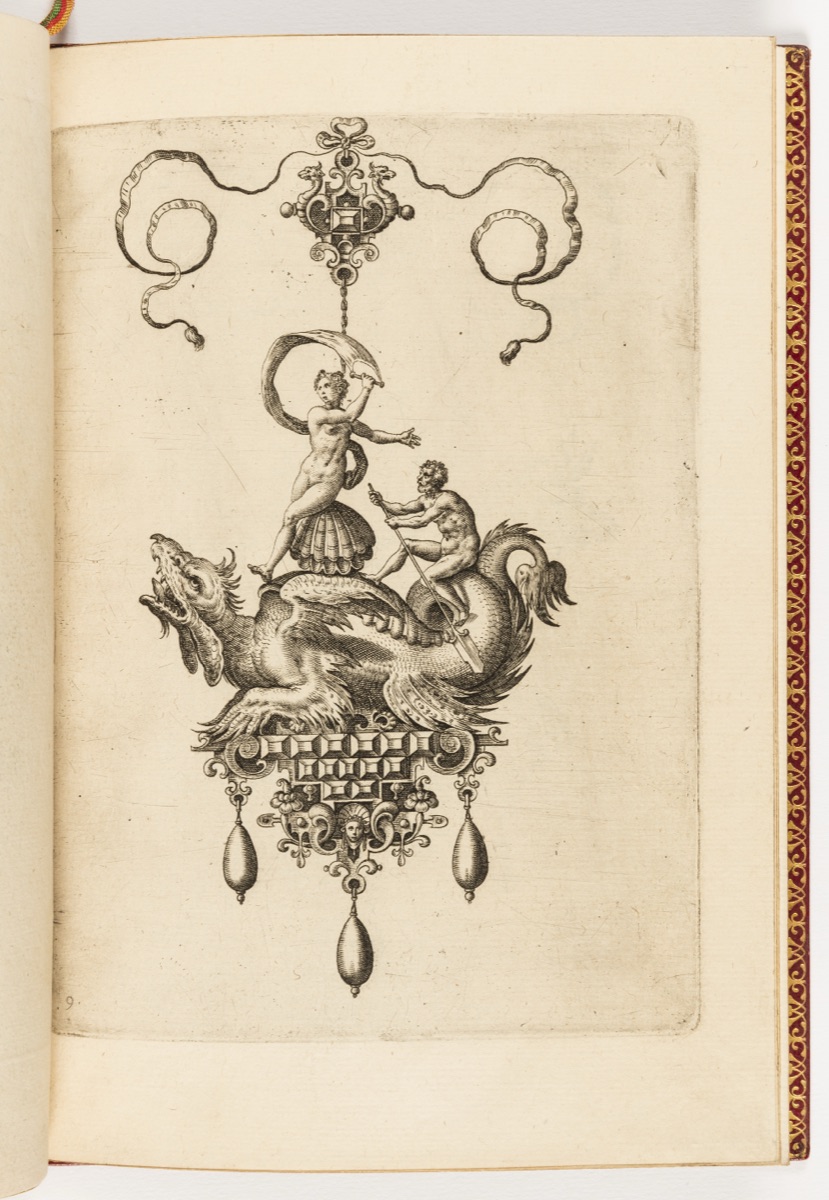 Pendant Design — Hans Collaert the Elder, Flemish, ca. 1530 - 1581; Adriaen Collaert, Flemish, ca. 1560 – 1618; Philip Galle, Flemish, 1537 - 1612