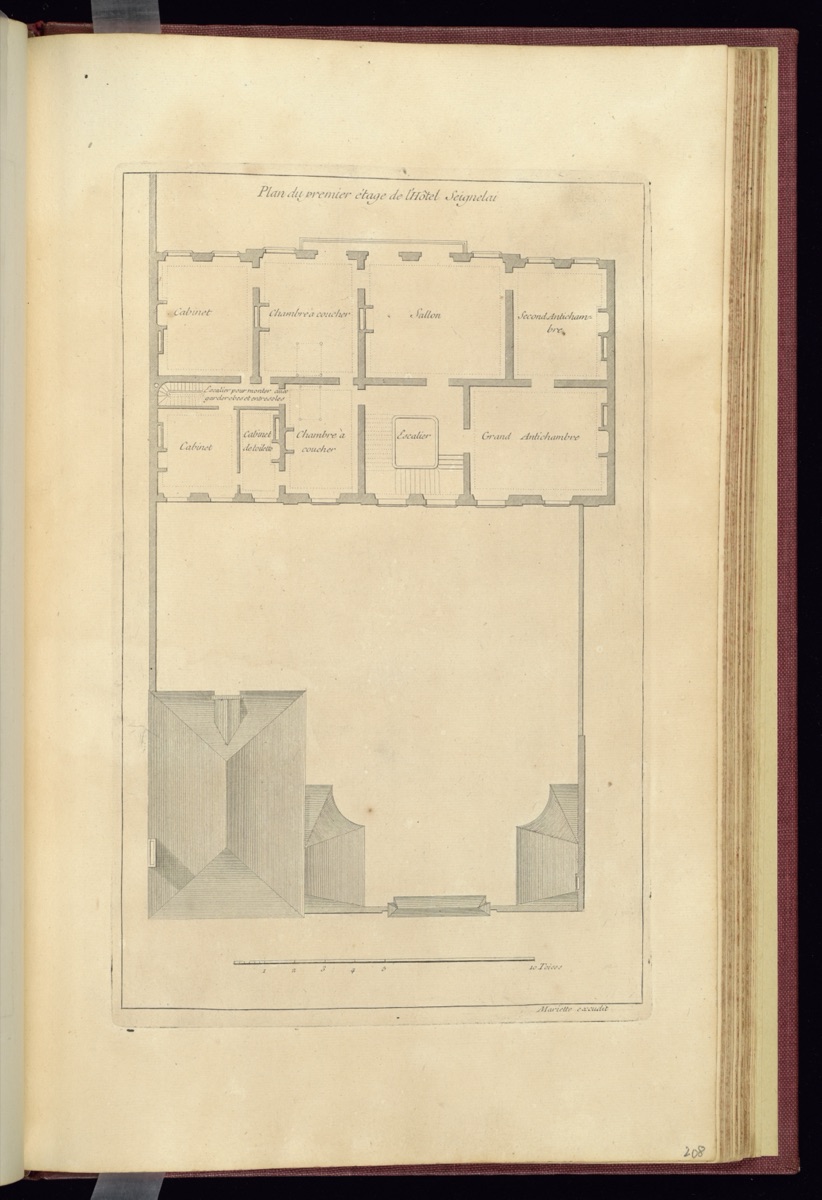 Bound print — Jean Mariette, French, 1660–1742; Jacques-François Blondel, French, 1705–1774