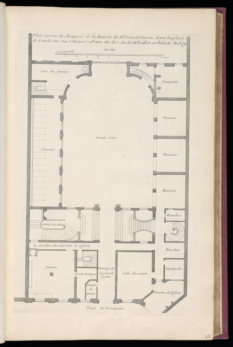 Bound print — Jean Mariette, French, 1660–1742; Jacques-François Blondel, French, 1705–1774