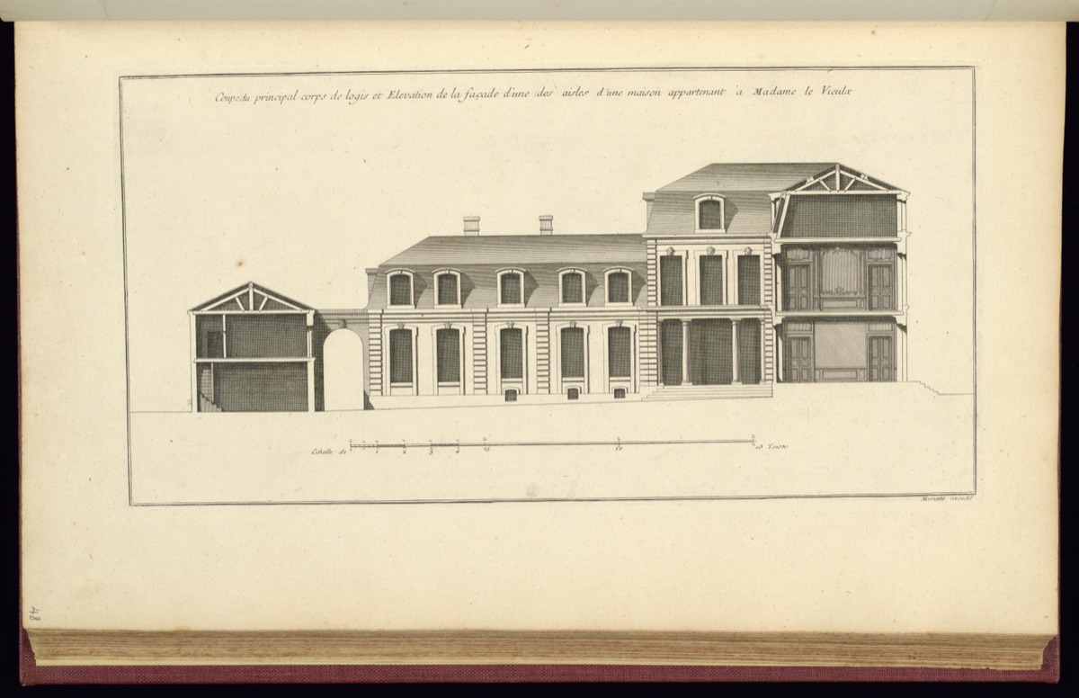 Bound print — Jean Mariette, French, 1660–1742; Jacques-François Blondel, French, 1705–1774