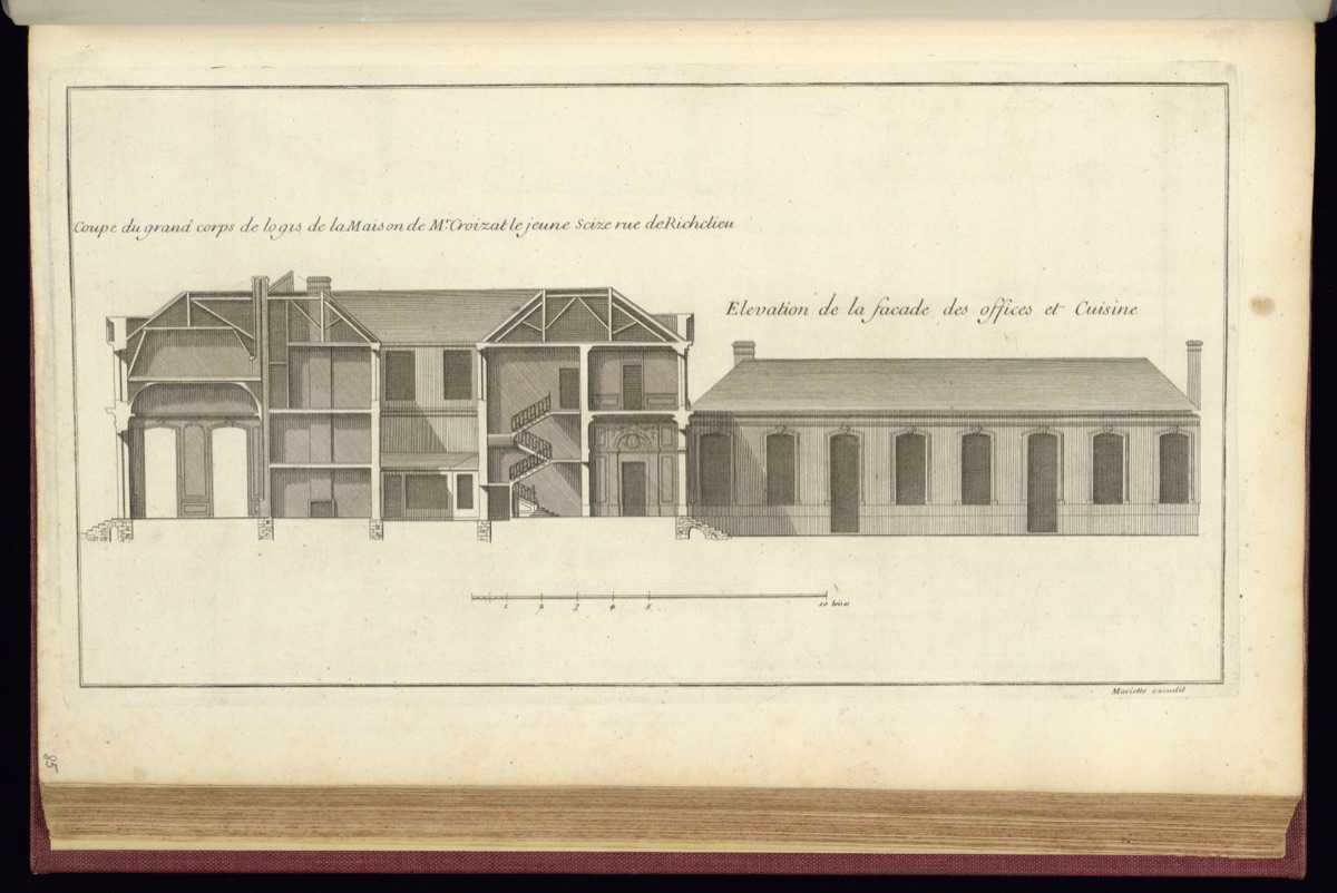 Bound print — Jean Mariette, French, 1660–1742; Jacques-François Blondel, French, 1705–1774
