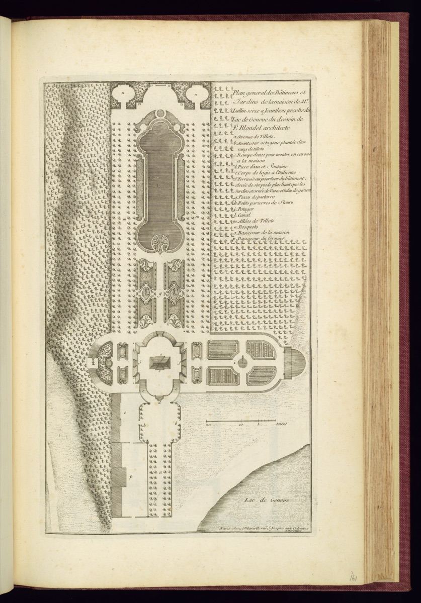 Bound print — Jean Mariette, French, 1660–1742; Jacques-François Blondel, French, 1705–1774