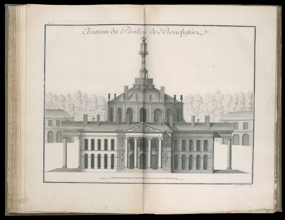 Bound print — Germain Boffrand, French, 1667–1754; Jacques-François Blondel, French, 1705–1774; Pierre François Tardieu, French, 1711–1771; François Boucher, French, 1703–1770; Guillaume Cavalier Père, French, 1700 - 1800