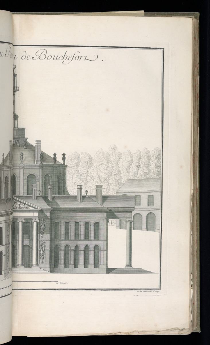 Bound print — Germain Boffrand, French, 1667–1754; Jacques-François Blondel, French, 1705–1774; Pierre François Tardieu, French, 1711–1771; François Boucher, French, 1703–1770; Guillaume Cavalier Père, French, 1700 - 1800
