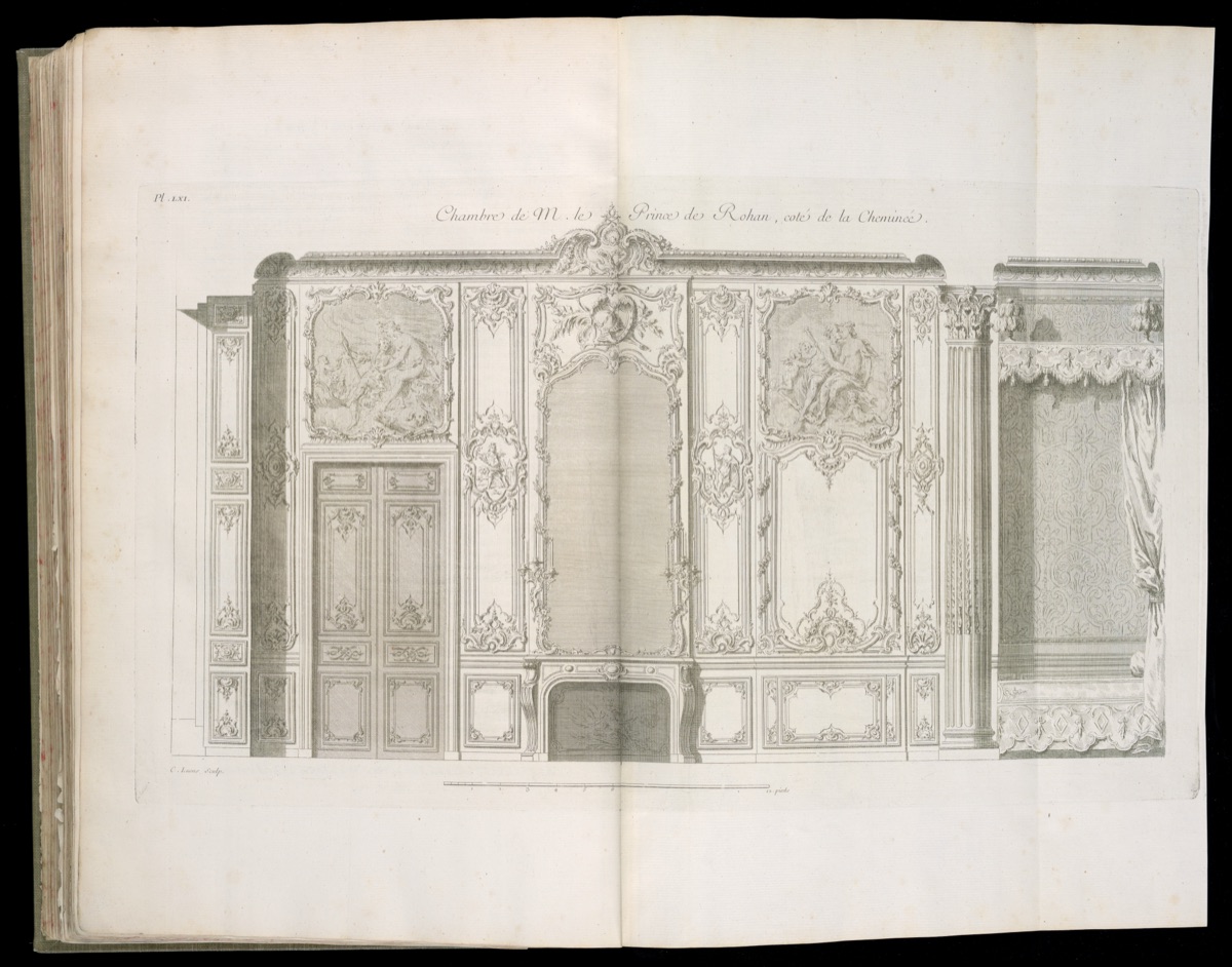 Livre d'architecture, contenant les principes généraux de cet art, et les plans, élévations et profils de quelques-uns des bâtimens faits en France et dans les pays étrangers, par le sieur Boffrand — Germain Boffrand, French, 1667–1754; Claude Lucas, active 1710–1760; Guillaume Cavalier Père, French, 1700 - 1800; François Boucher, French, 1703–1770