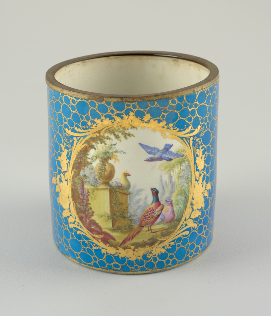 Pair of Flower Pots (Cachepots) — Sèvres Porcelain Manufactory, French, established 1756