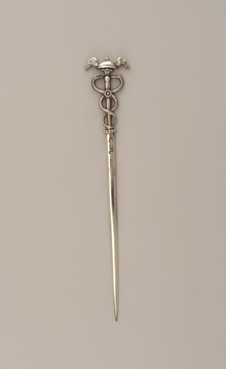 Two Skewers with Caduceus Terminals