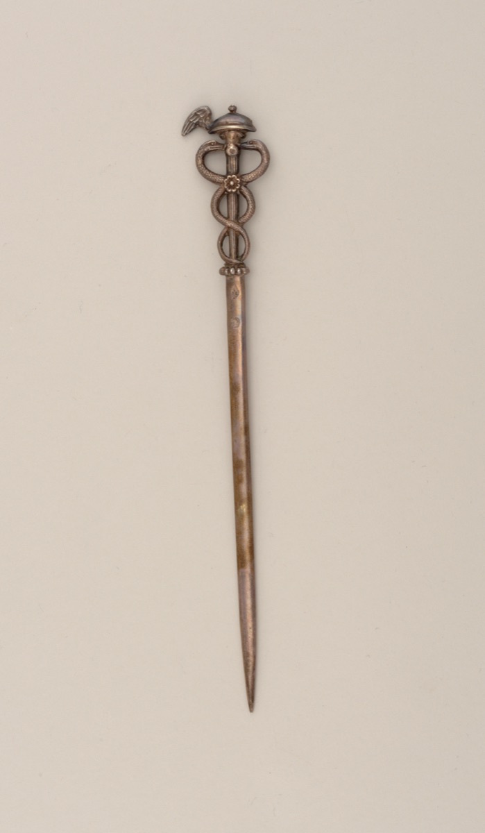 Two Skewers with Caduceus Terminals