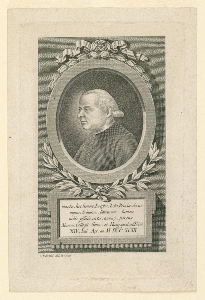 Portrait of Joseph Zola (1739-1806) — Faustino Anderloni, Italian, 1766 - 1847