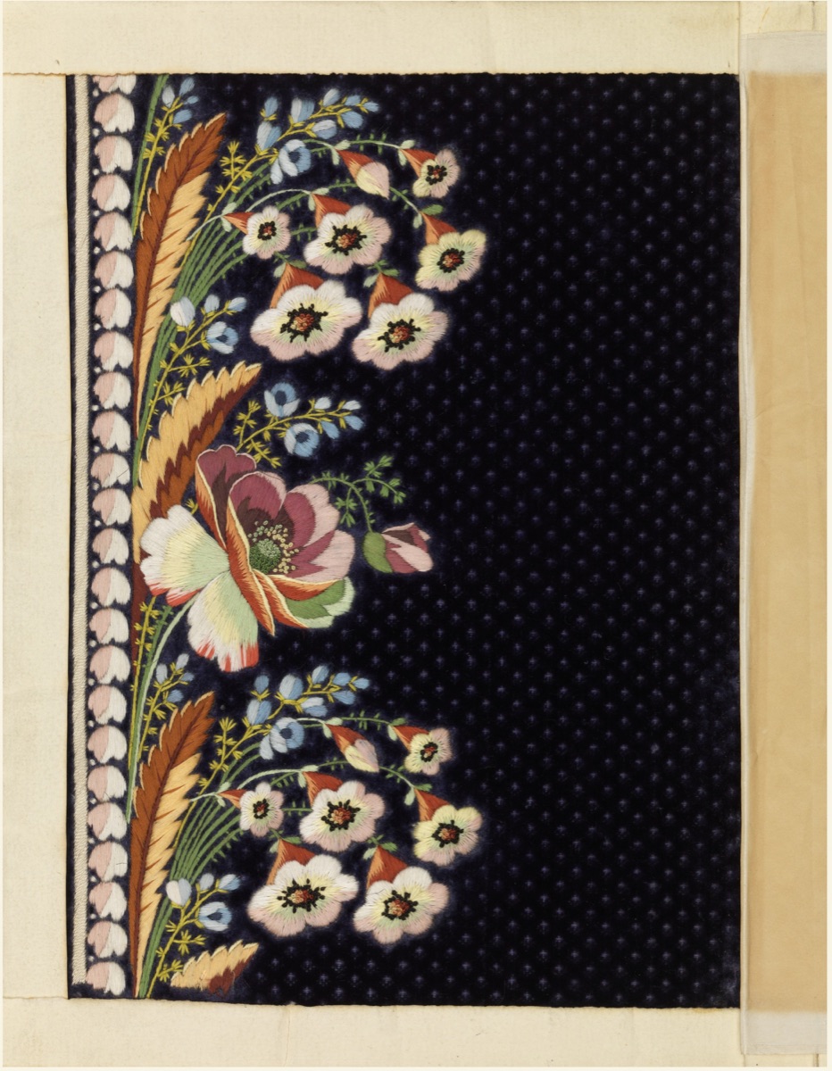 Embroidery sample