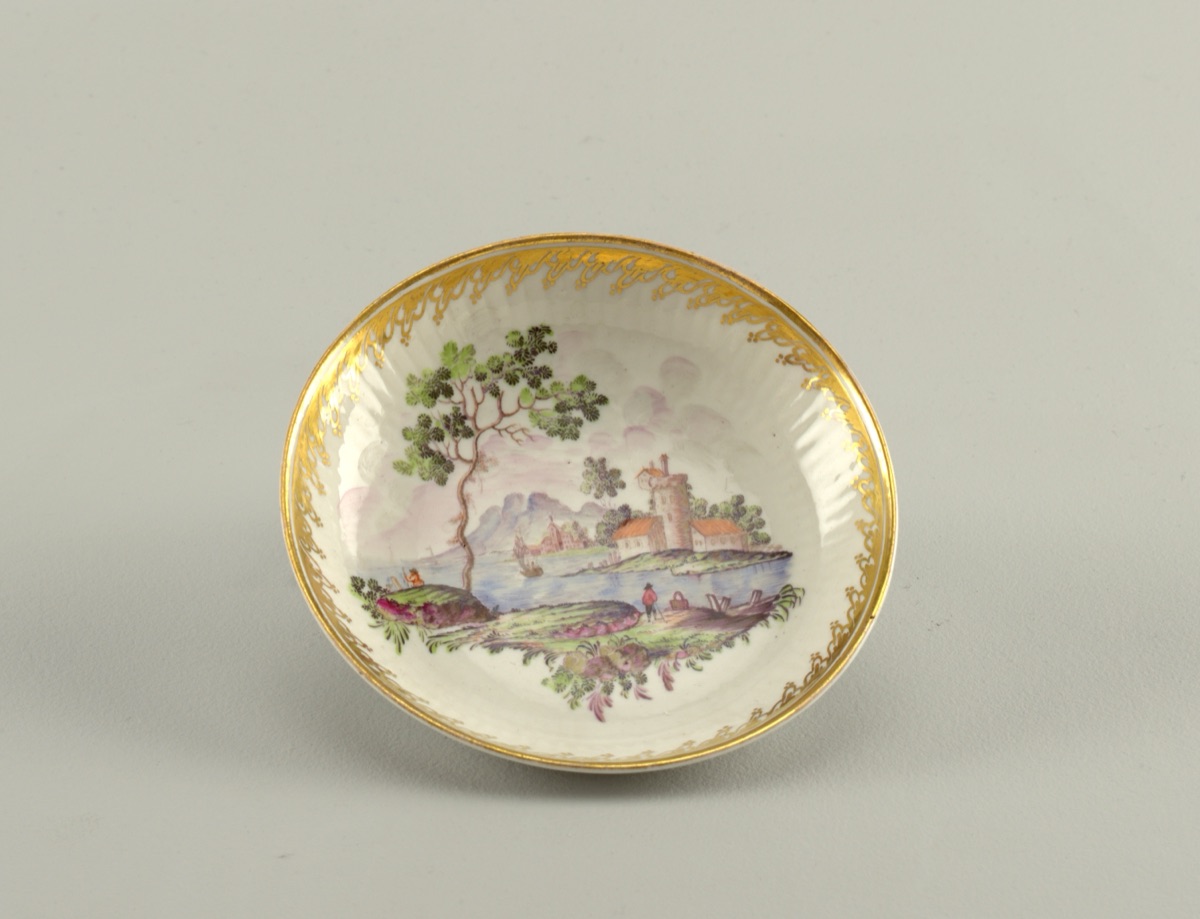 Cup and Saucer — Possibly Cozzi Porcelain Factory, Italian, 1763 – 1812