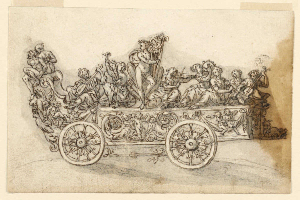Drawing — Leonardo Scaglia, French, active Italy, 1640 – 1650