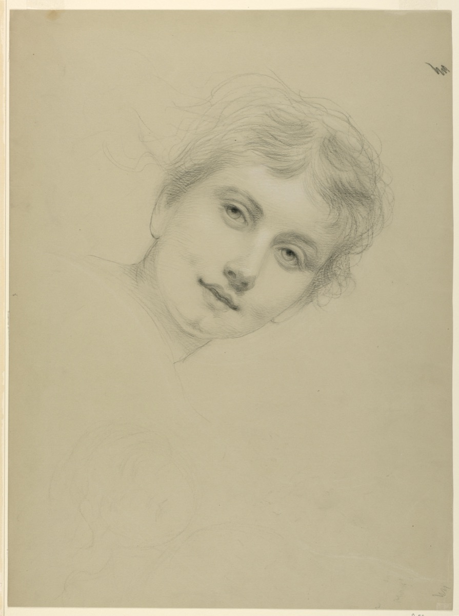 Sketch for a Bacchante — Daniel Huntington, American, 1816–1906