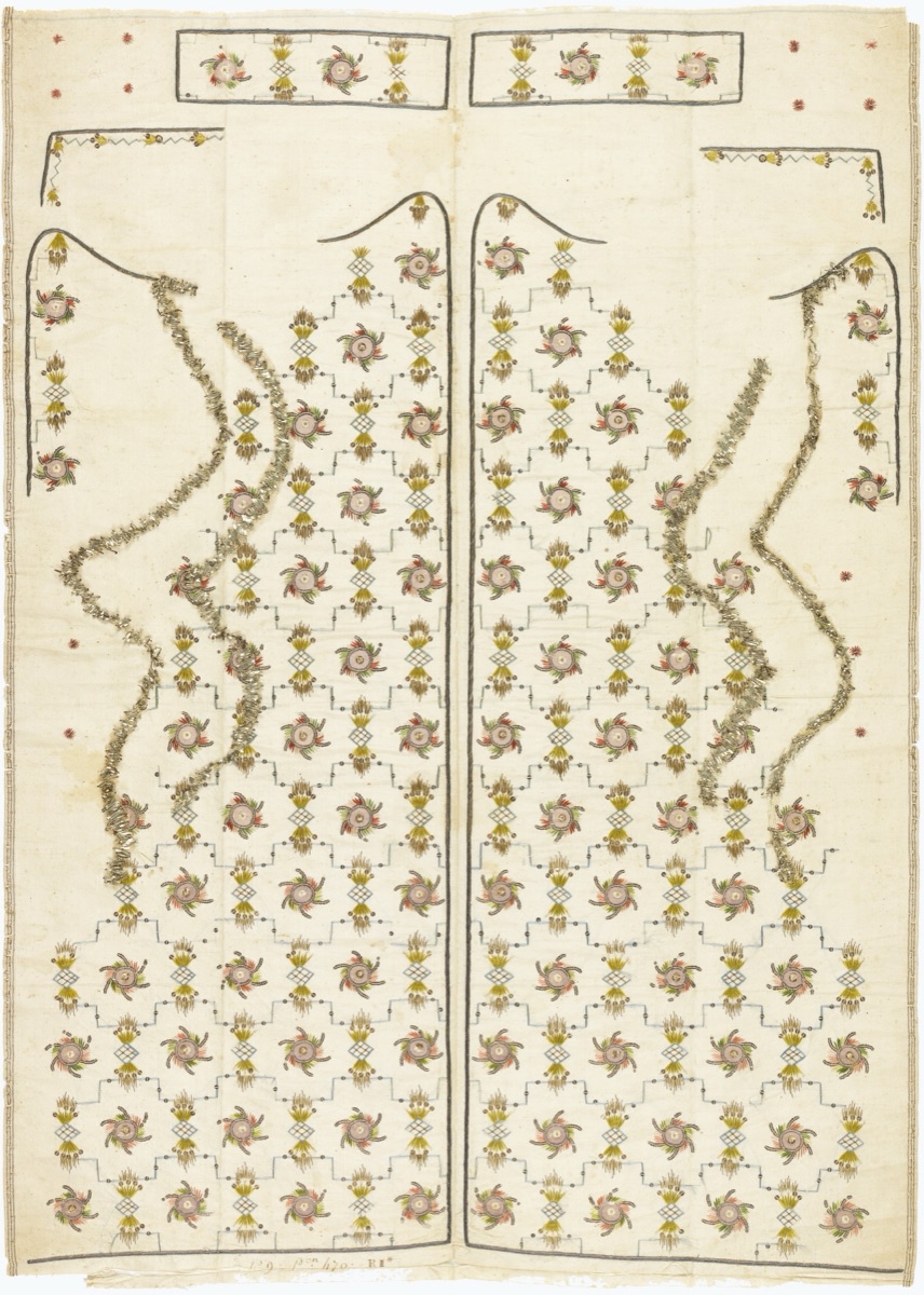 Uncut waistcoat